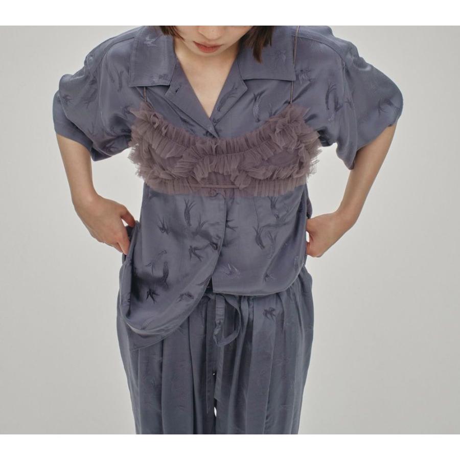 TODAYFUL (トゥデイフル）Swallow Satin Shirts 即日発送 : RAPTURE