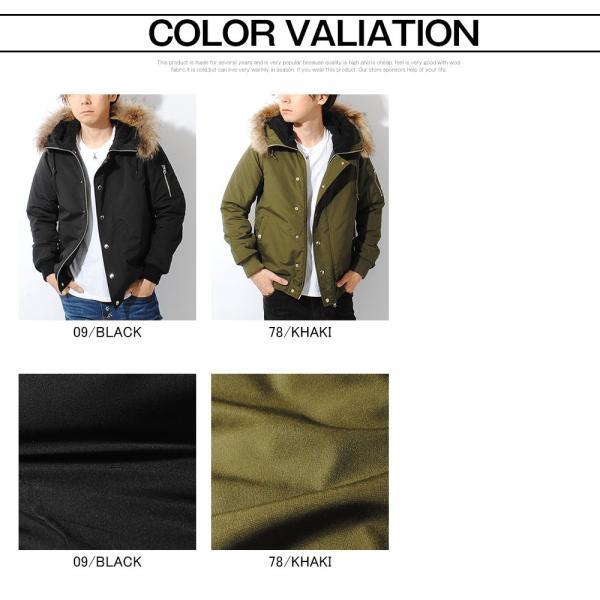 N-2B ミリタリージャケット フライトジャケット リアルファー メンズ