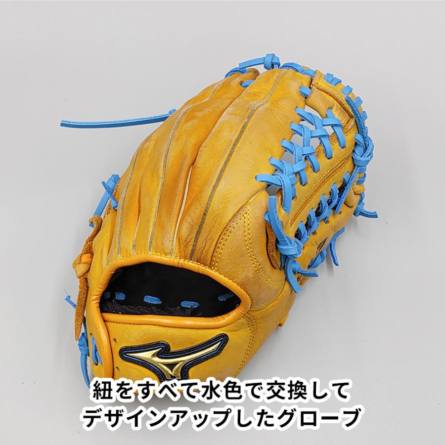 MIZUNO（ミズノ） 【全紐交換済み 】 軟式グローブ / 内野手用 型付け