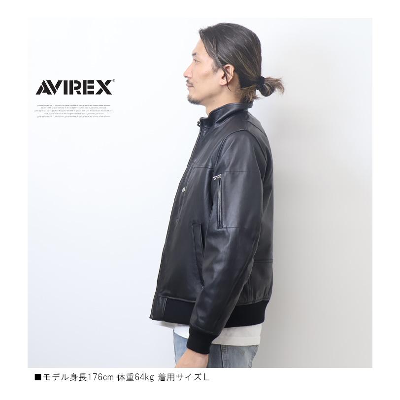 AVIREX（アヴィレックス） スタンド MA-1 レザージャケット