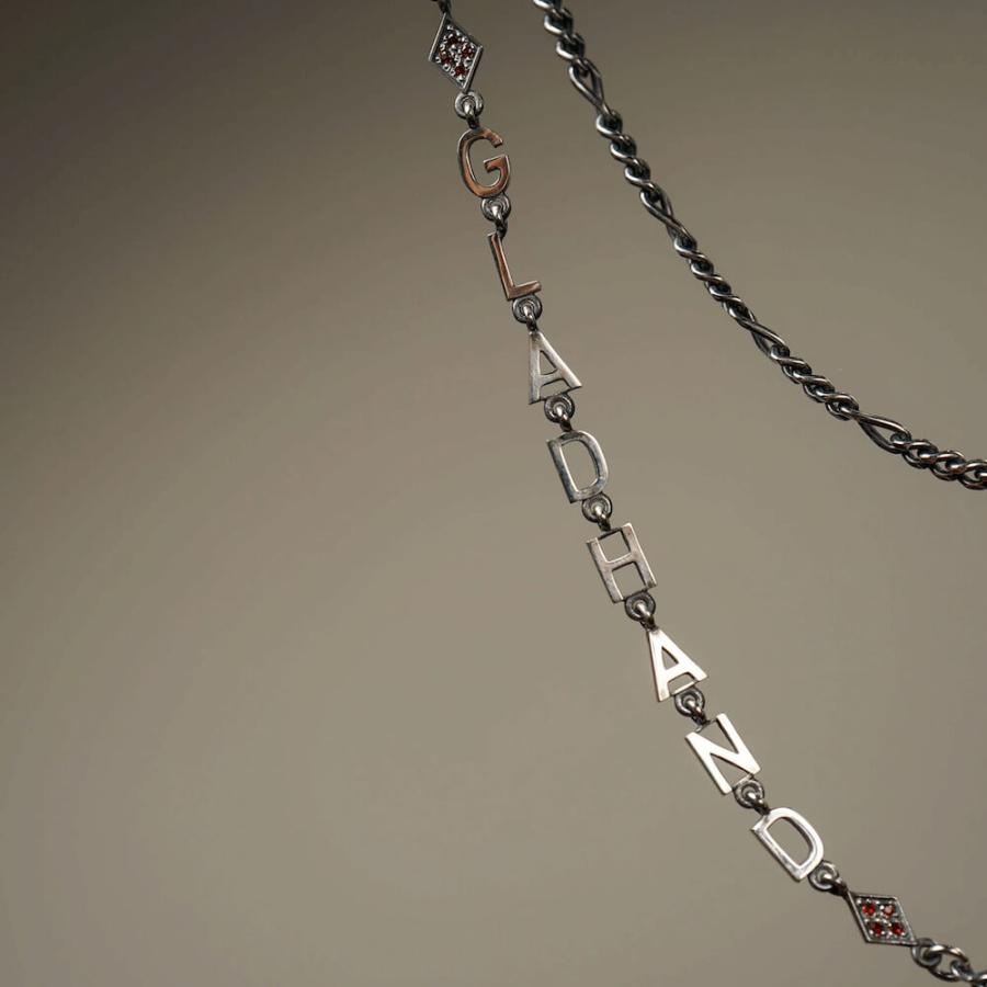 GLAD HAND（グラッドハンド） フィガロ チェーン ネックレス 日本製