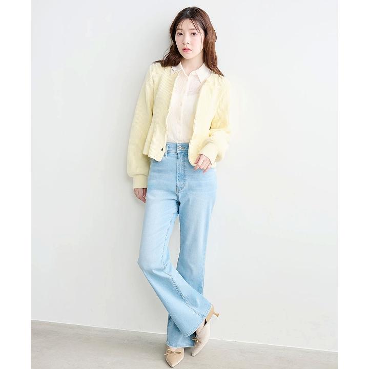 ココディール（COCO DEAL） 即日発送/COCODEAL ペプラムボタンニット