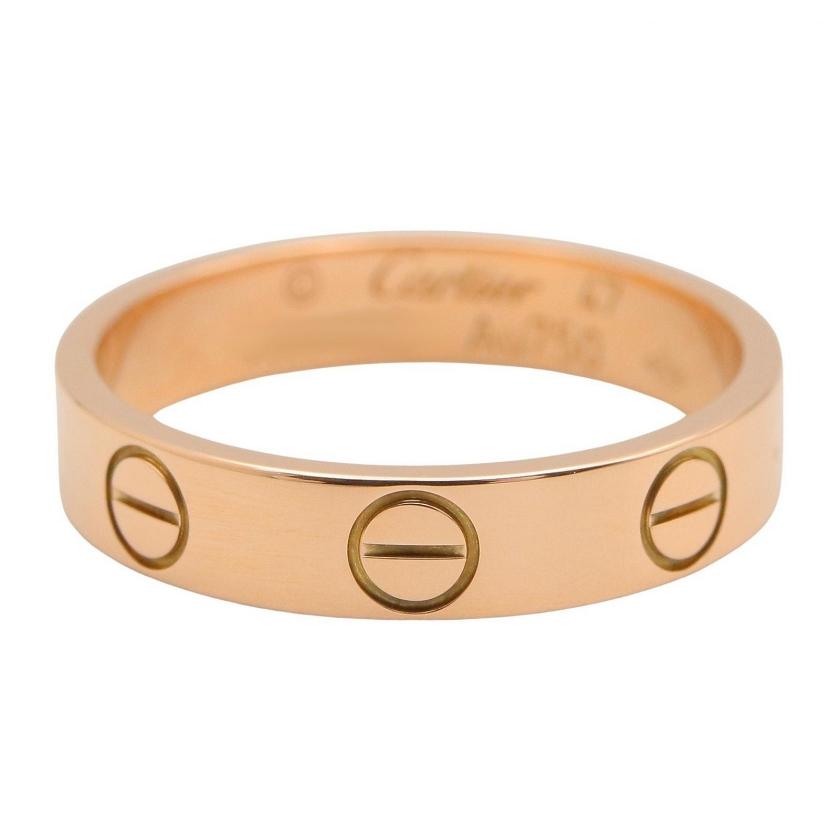 Cartier（カルティエ） ミニラブリング リング 指輪 K18PG ゴールド