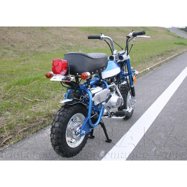 新車_譲渡書付／キットバイク タイプZ ブルー 90ccエンジン搭載_