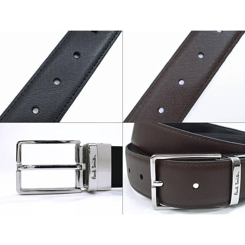 Paul Smith（ポール・スミス） ベルト メンズ ベルト (リバーシブル