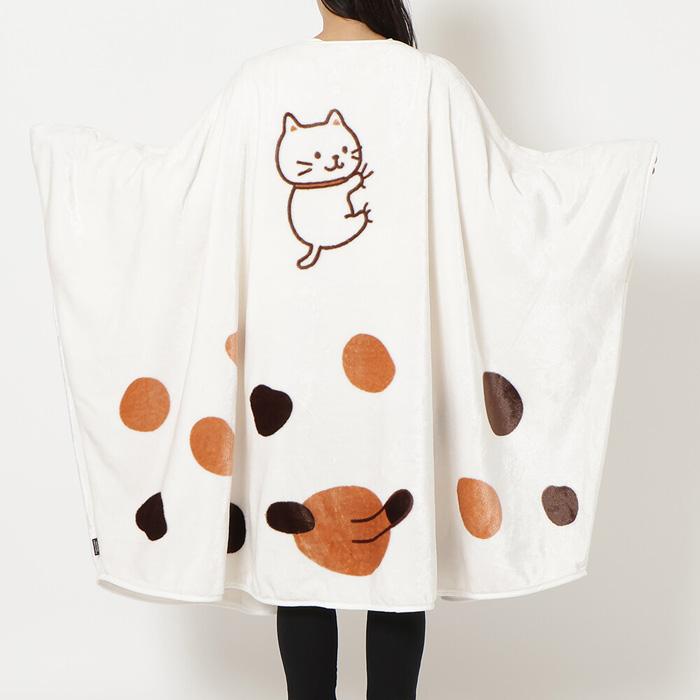 セール】FukuFukuNyanko 着るにゃんケット ブランケット ひざ掛け