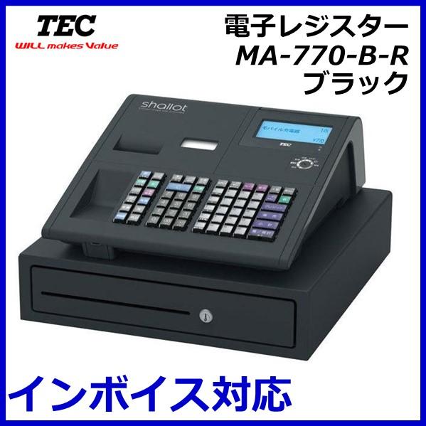 TEC（TOSHIBA） 東芝テック レジ レジスター MA-770 ブラック イン