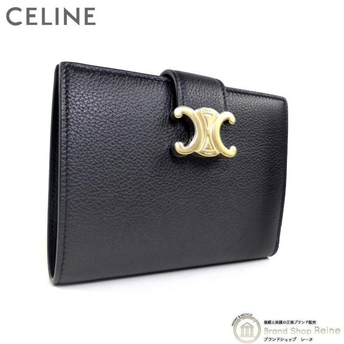 TRIOMPHE セリーヌ （CELINE） ミディアム ストラップウォレット ニノ