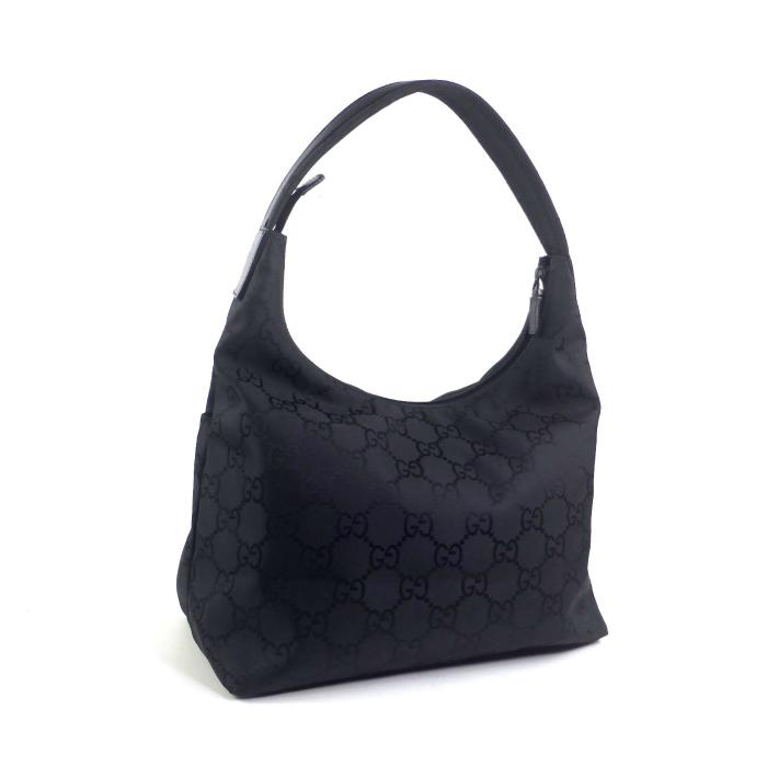 GGキャンバス グッチ （GUCCI） ナイロン×レザー GG柄 肩掛け