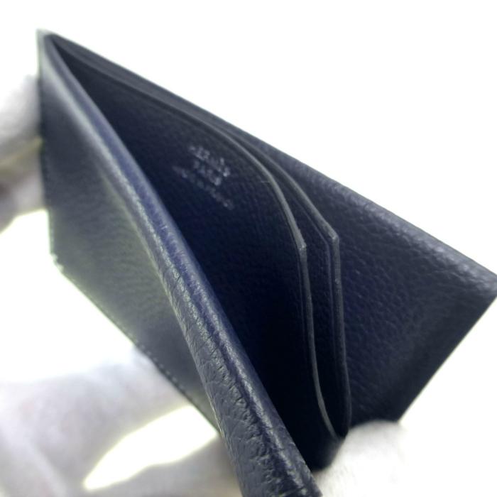 HERMES（エルメス） Hセリエ カードケース エバーカラー ブルーニュイ