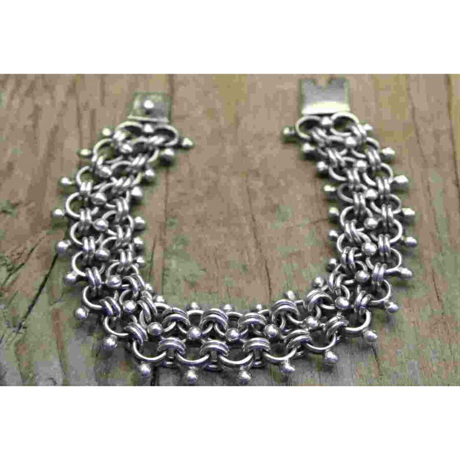 ブレスレット メキシカン ジュエリー ヴィンテージ シルバー 925 (B030