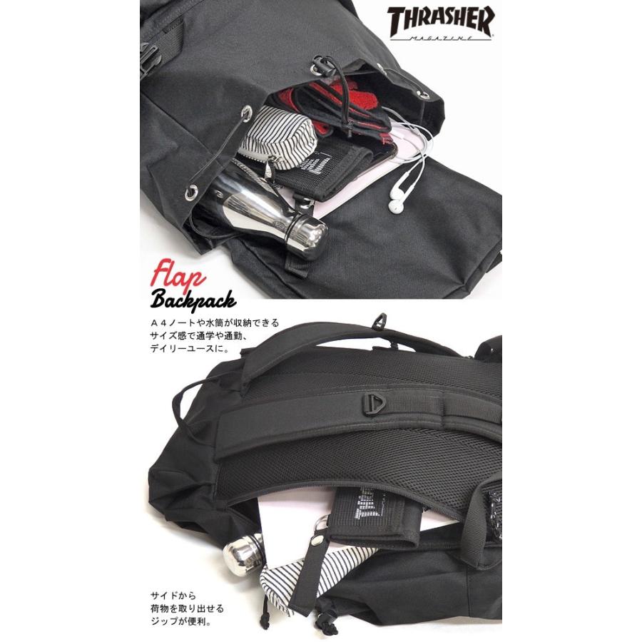 THRASHER（スラッシャー） リュック バックパック カブセ フラップ