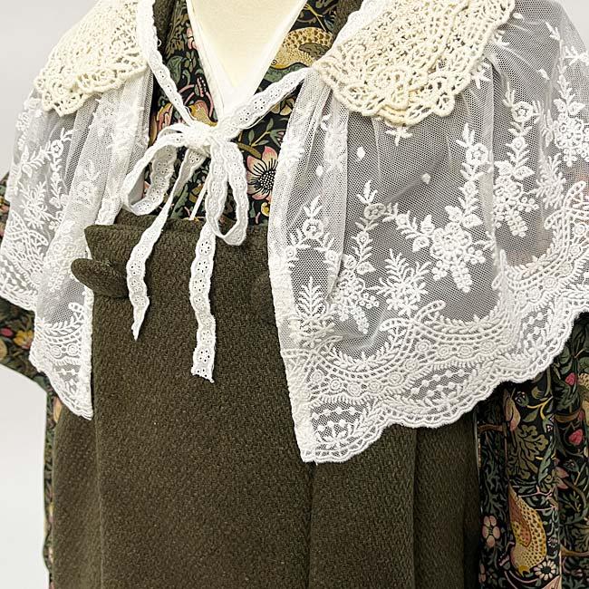 七五三 着物 3歳 女の子 レンタル ウィリアムモリス柄 モダン いちご