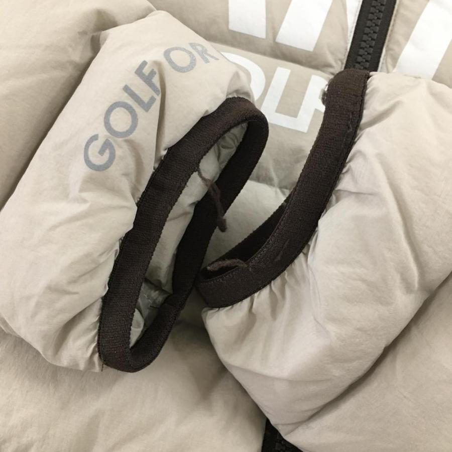 MARK&LONA（マークアンドロナ） ダウンジャケット ベージュ×白