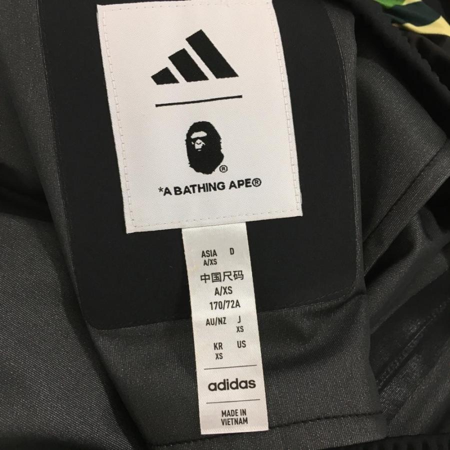adidas（アディダス） アディダス×A BATHING APE パンツ 黒×グリーン