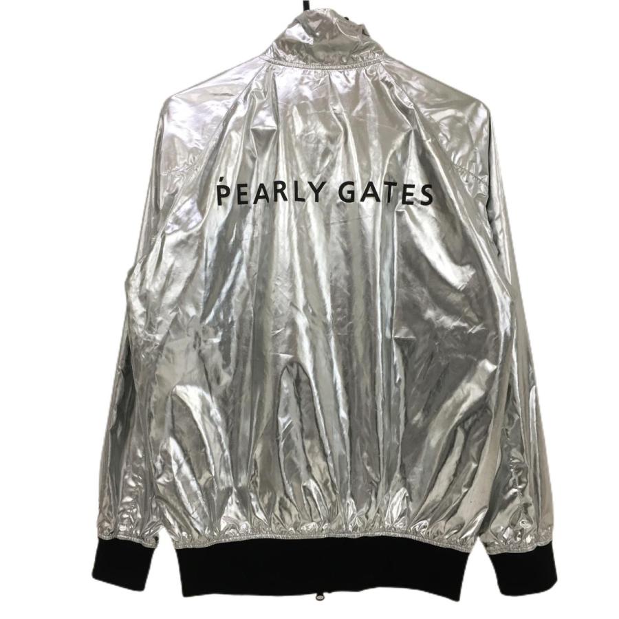 PEARLY GATES（パーリーゲイツ） ジャケットブルゾン シルバー×黒 蓄熱