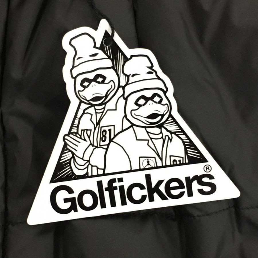 新品】ゴルフィッカーズ 中綿ジョガーパンツ 黒 調節ベルト付 メンズ M