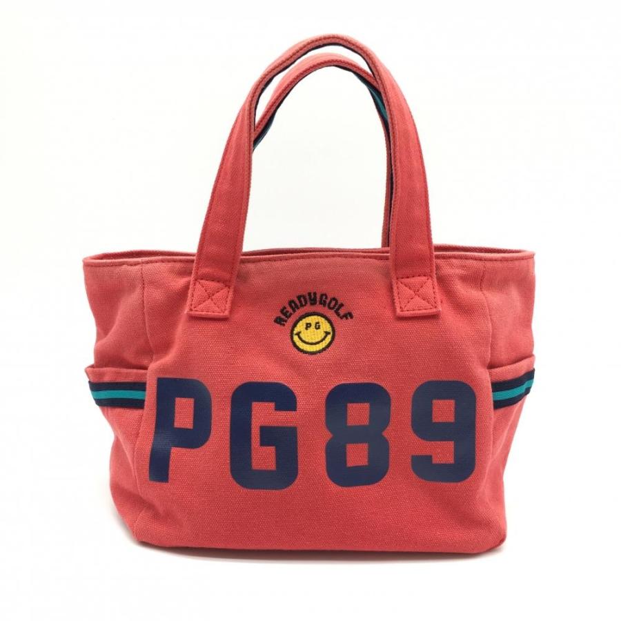 訳あり＊PEARLY GATES パーリーゲイツ カートバッグ レッド×ネイビー