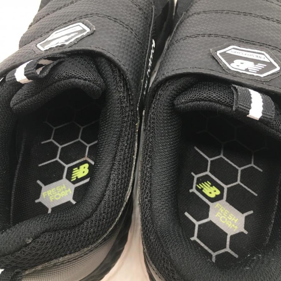 超美品】ニューバランス ゴルフシューズ 黒×白 ボア スパイクレス