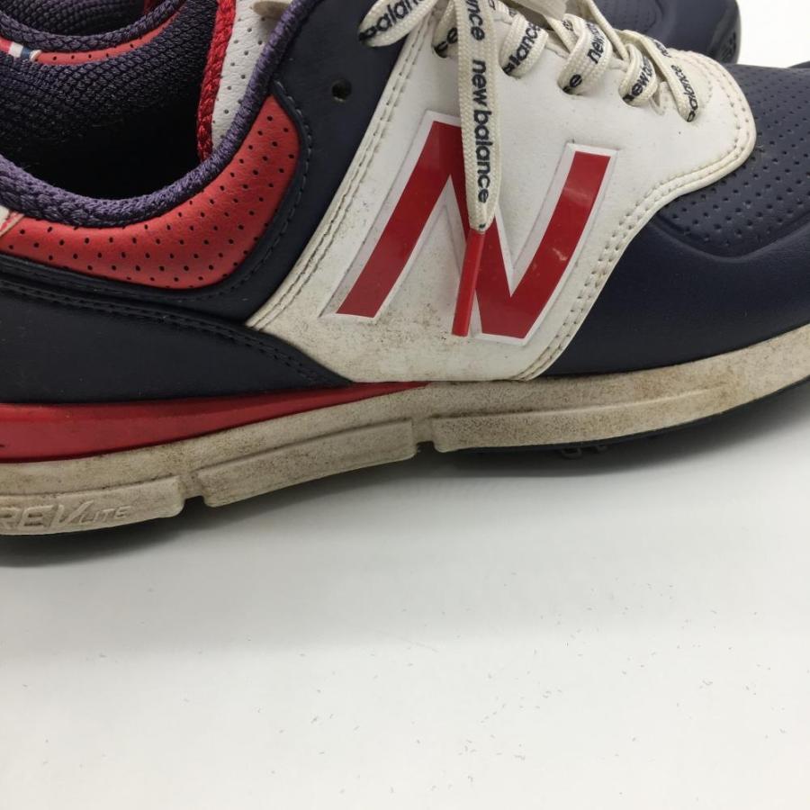 New Balance（ニューバランス） ゴルフシューズ ネイビー×レッド