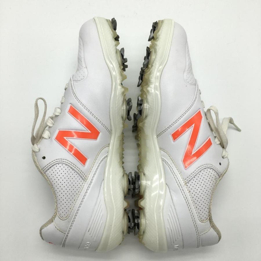 New Balance（ニューバランス） ゴルフシューズ 白×オレンジ MG996WF