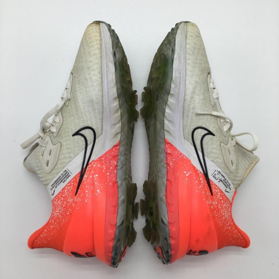 NIKE（ナイキ） ゴルフシューズ 白×オレンジ CT0541-124 エアズーム