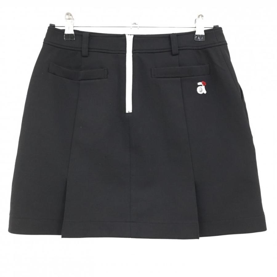 archivio（アルチビオ） スカート 黒×白 ジップ 裏地付き レディース