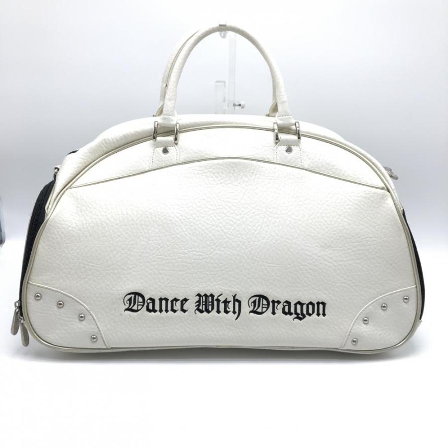 Dance With Dragon（ダンスウィズドラゴン） ボストンバッグ 白