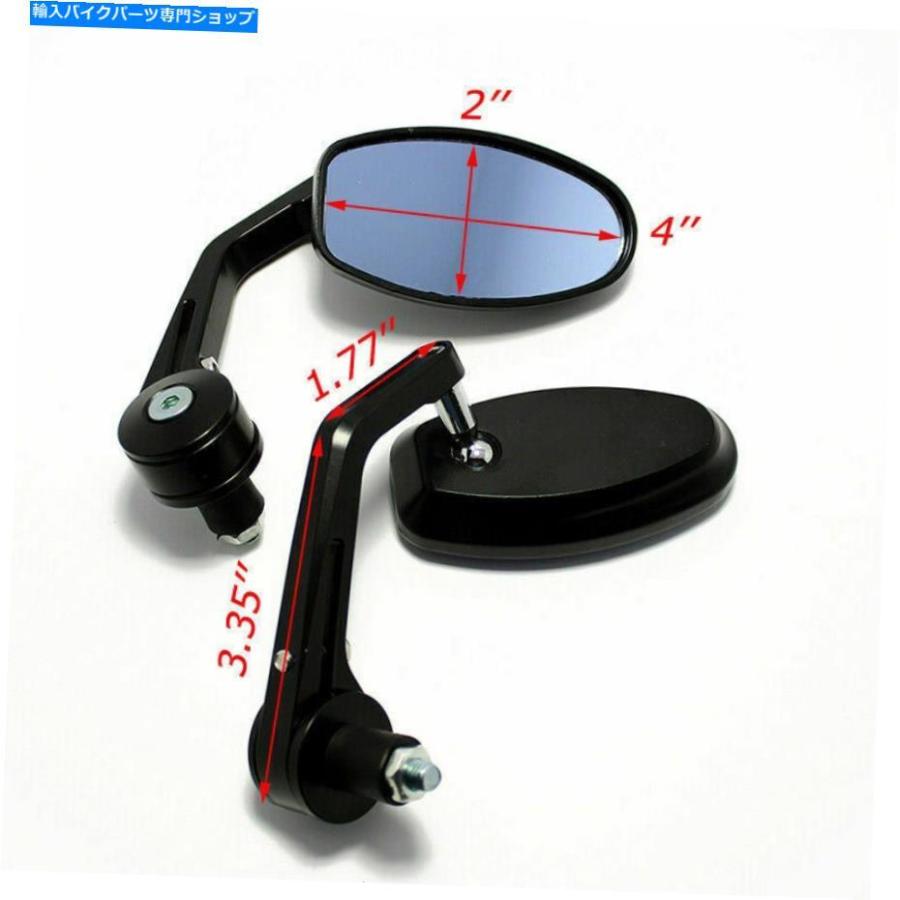 Mirror Triumph Street Triple 675 765 RSのための7/8 