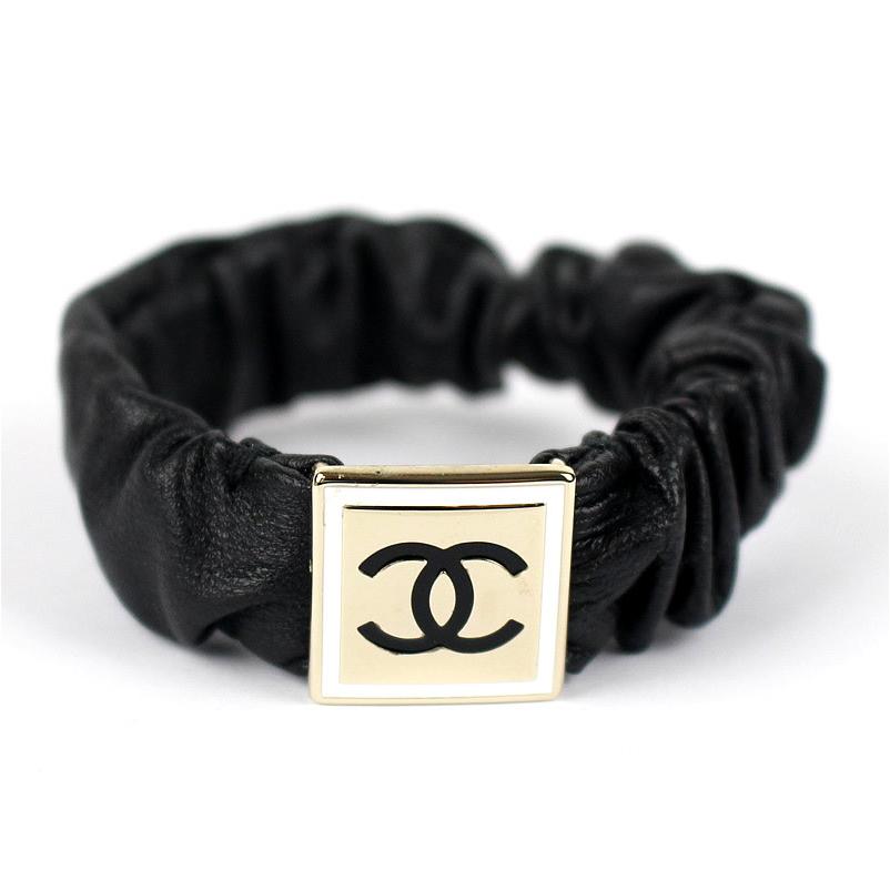 CHANEL（シャネル） ヘアゴム シュシュ ココマーク アクセサリー 黒