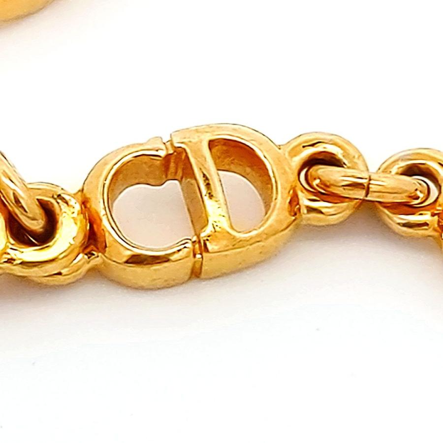 クリスチャンディオール CDロゴチェーン ブレスレット/合金/メッキ