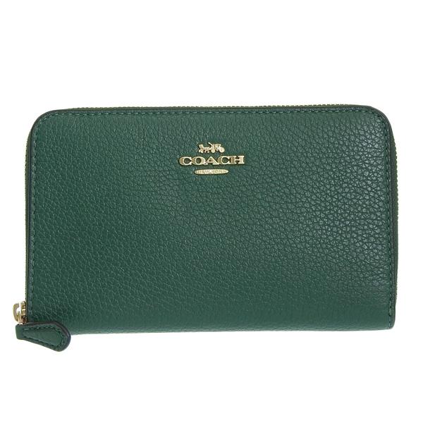 COACH（コーチ） 財布 レディース 長財布 アウトレット レザー