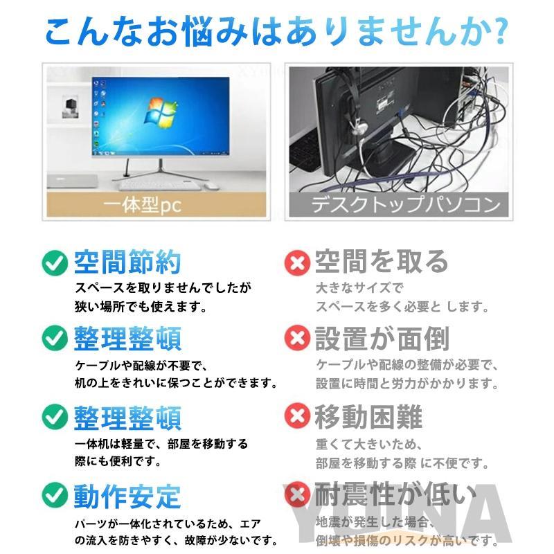 デスクトップパソコン 一体型PC 一体型パソコン CPUインテル 第13世代