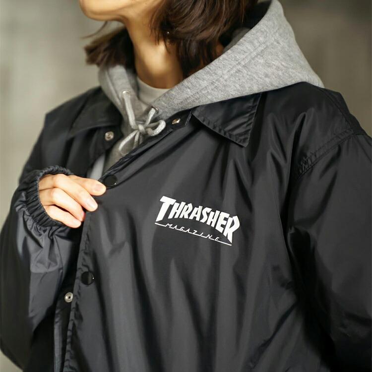 THRASHER（スラッシャー） (直営店限定） コーチジャケット メンズ