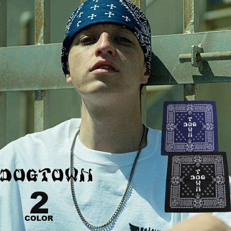ドッグタウン バンダナ DOGTOWN CROSS LOGO BANDANA メンズ レディース