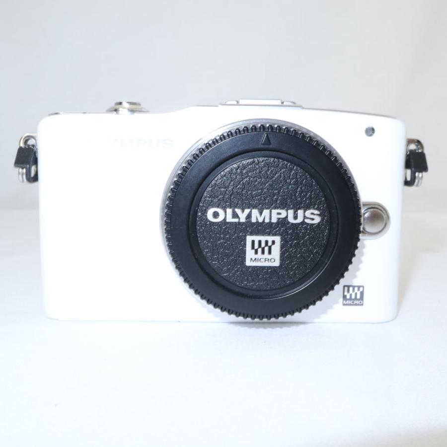 OLYMPUS PEN mini E-PM1 レンズキット ホワイト LKIT WHT ミラーレス
