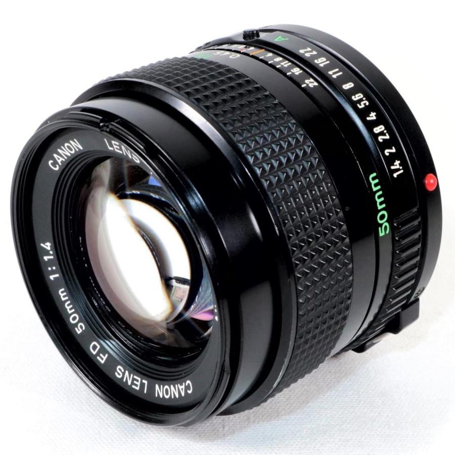 美品》 CANON NEW FD 50mm F1.4 キヤノン 単焦点オールドレンズ 中古