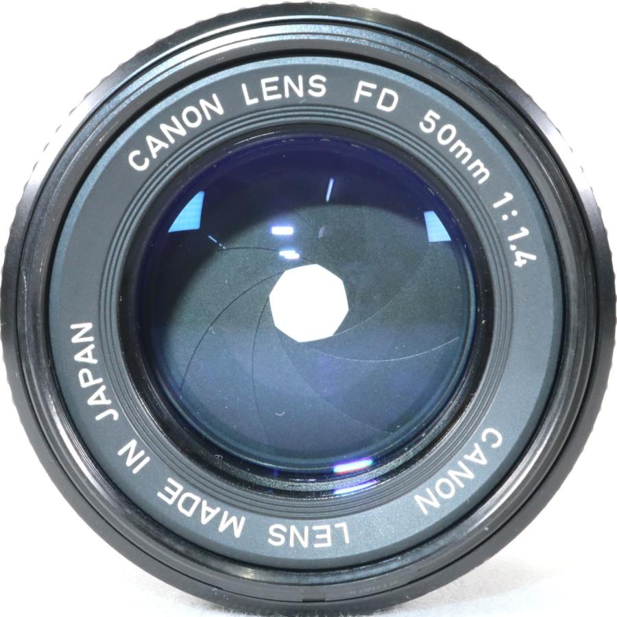 美品》 CANON NEW FD 50mm F1.4 キヤノン 単焦点オールドレンズ 中古