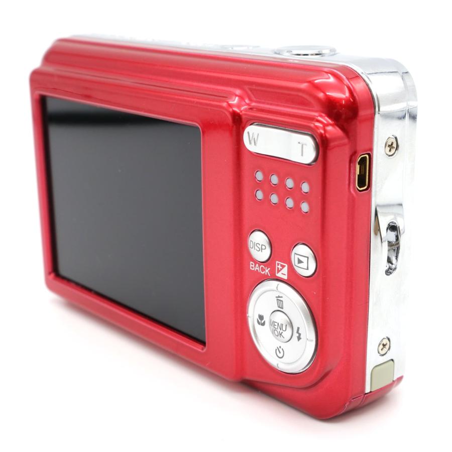 新品級》コンパクトカメラ FUJIFILM FinePix AX600 レッド フジ