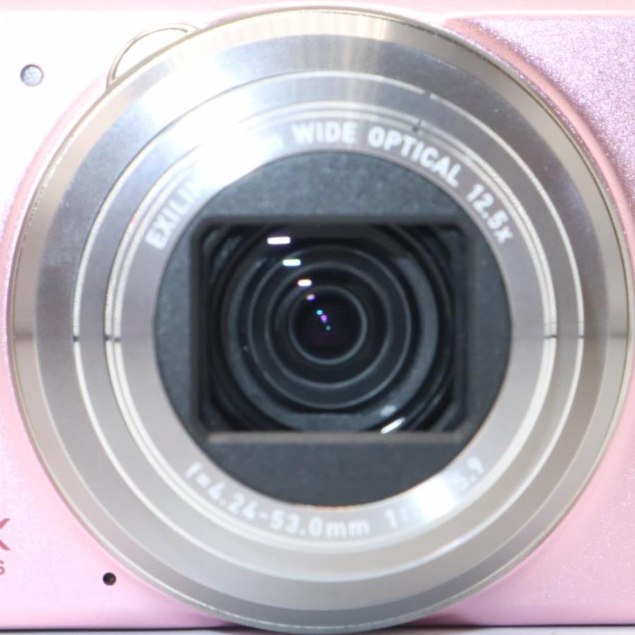 極上美品》 コンパクトカメラ CASIO EXILIM EX-ZS170PK ピンク カシオ