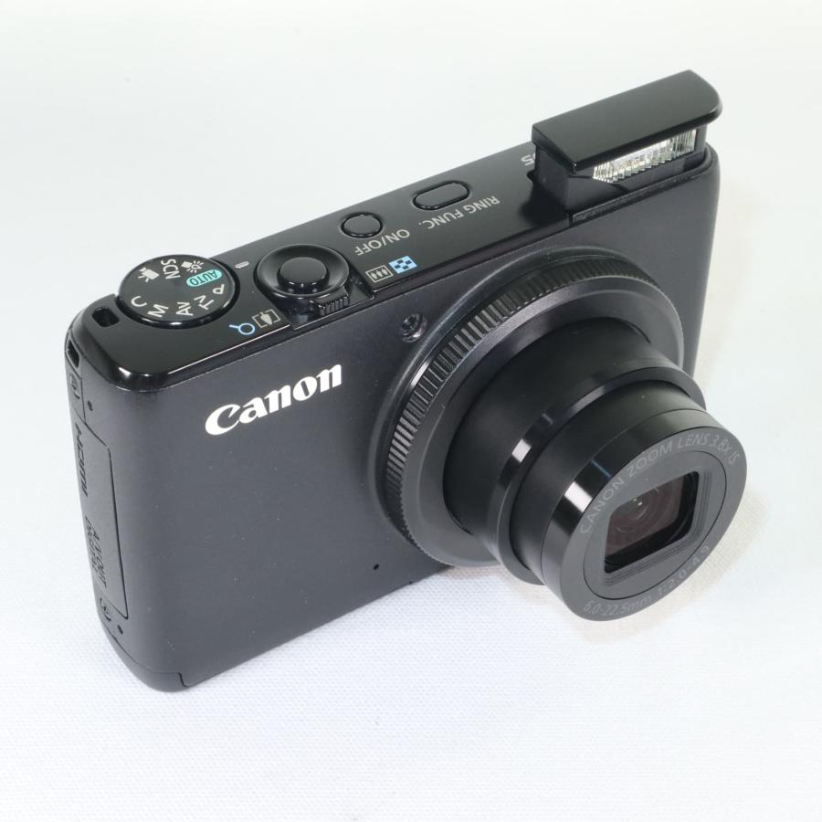 中古】 極上美品 Canon powershot S95 ブラック キャノン k2123 : りん