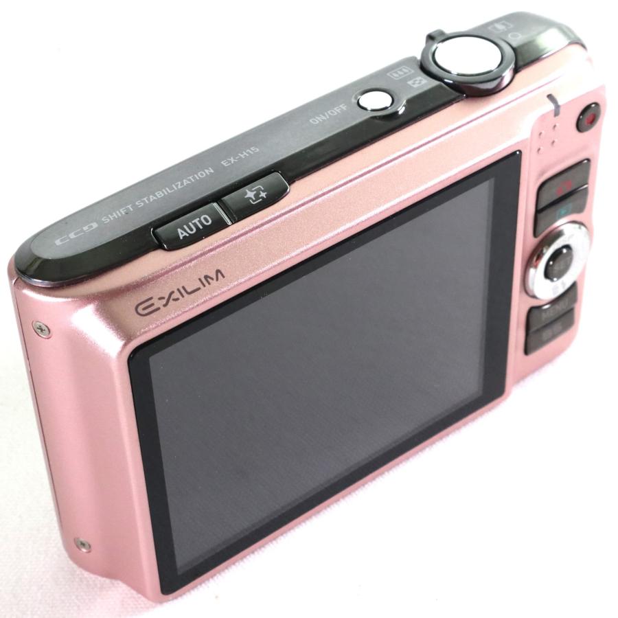 中古】 訳あり CASIO EXILIM EX-H15 ピンク カシオ デジカメ デジタル