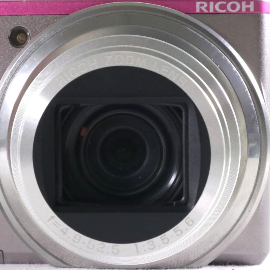 RICOH CX3 ツートン ライトグレー ピンク コンデジ コンパクトカメラ