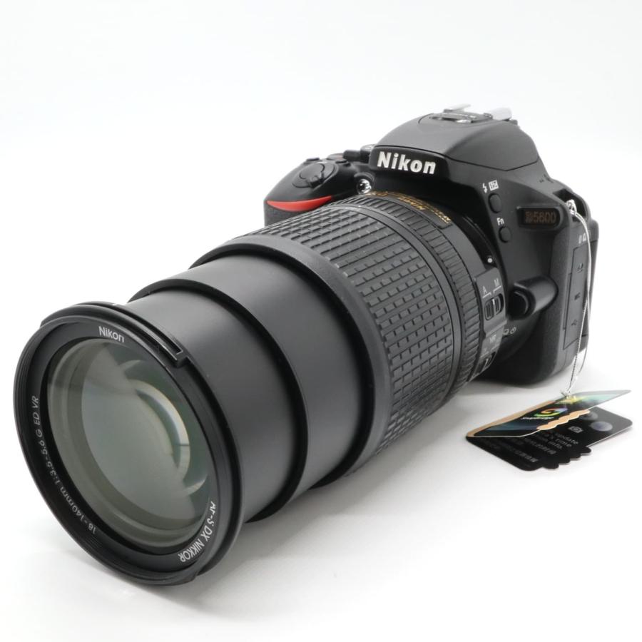 新品級 S数5956》 NIKON D5600 18-140 VR レンズキット ブラック