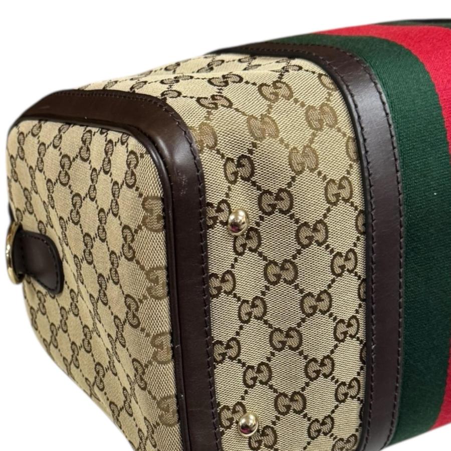 GUCCI（グッチ） GGキャンバス ボストンバッグ GGキャンバス 247205