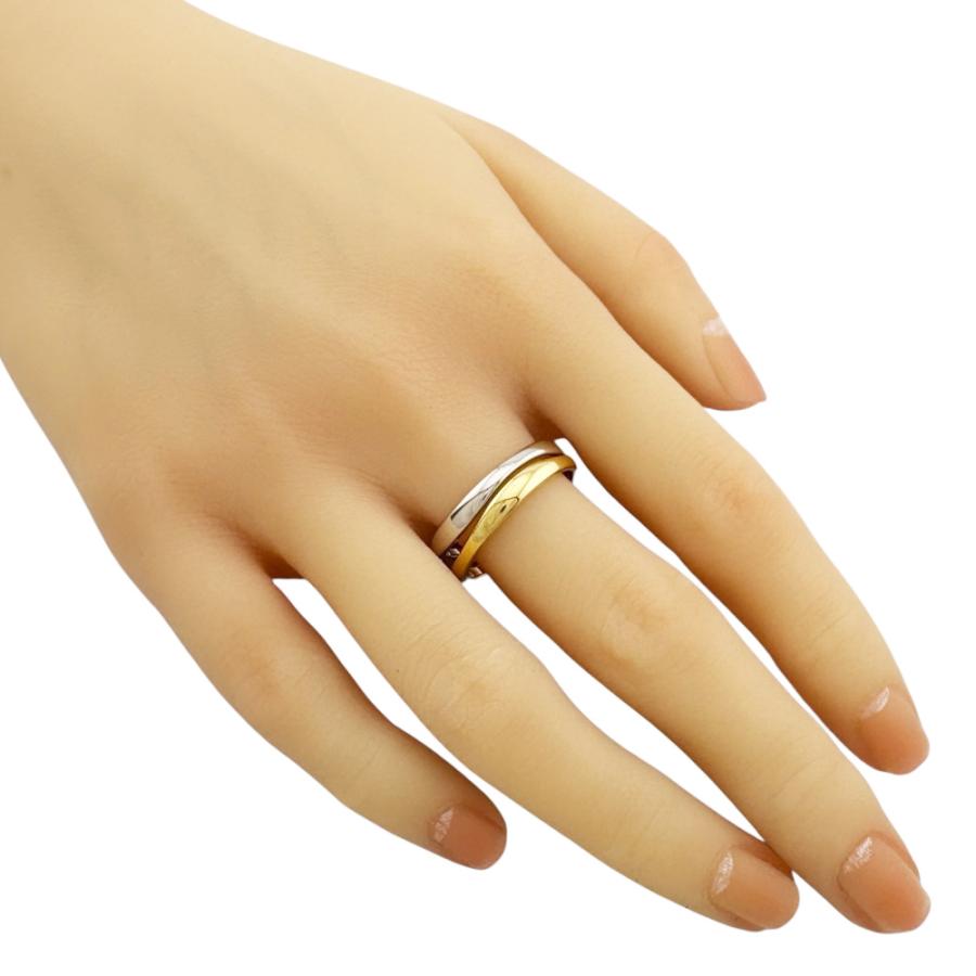 Cartier（カルティエ） ラブミー 2連 リング 指輪 21号 18金 K18
