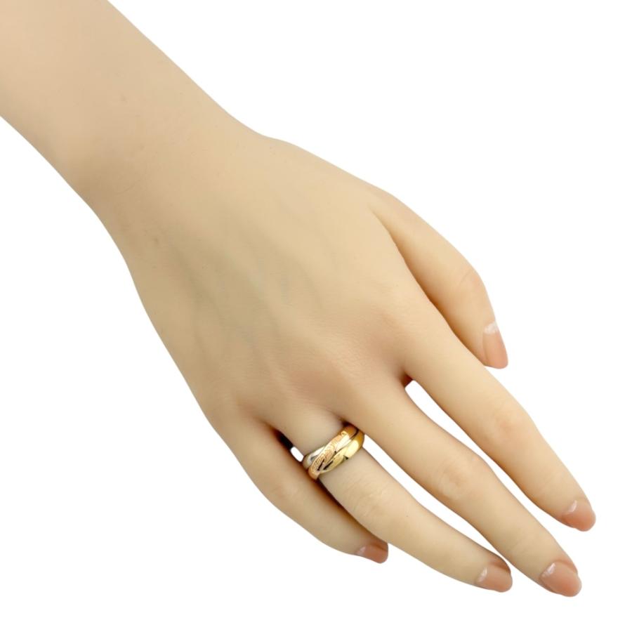 Cartier（カルティエ） トリニティ リング 指輪 9号 18金 K18イエロー