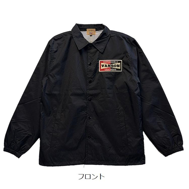 VANSON（バンソン） Mサイズ モーターサイクル コーチジャケット