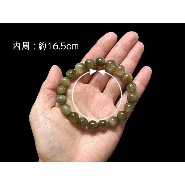 グリーンルチルクォーツ 10mm ブレスレット 天然石 パワーストーン