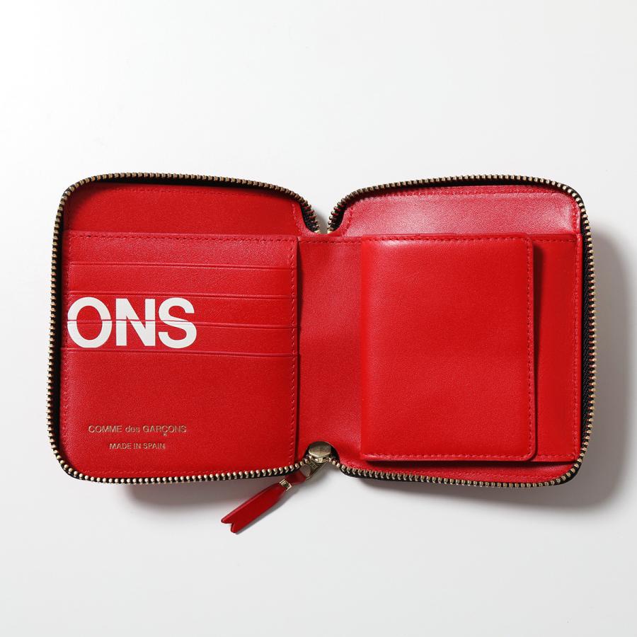 COMME des GARCONS（コムデギャルソン） 二つ折り財布 HUGE LOGO